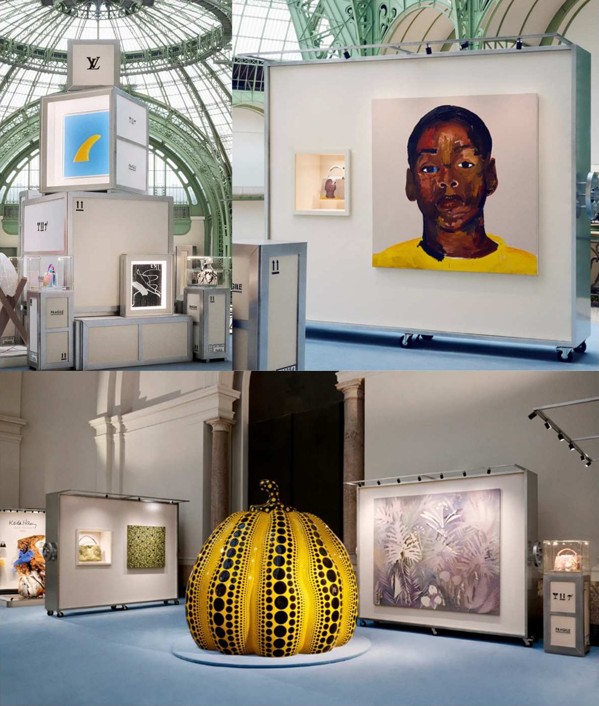 Rétrospective Artycapucines de Louis Vuitton au Grand Palais pendant Art Basel Paris